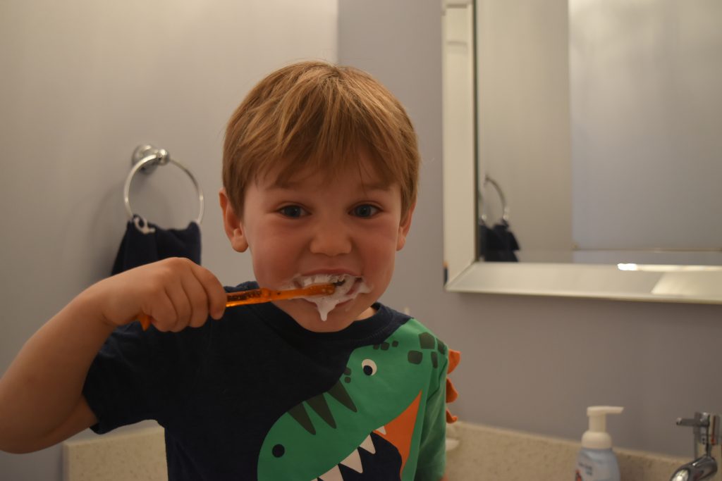 Kids’ chores and self-care habits - like brushing teeth - are not synonymous.